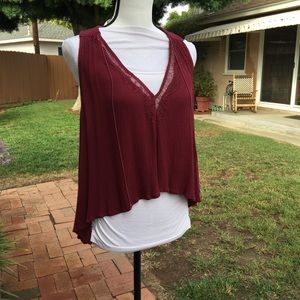Maroon, Boho blouse